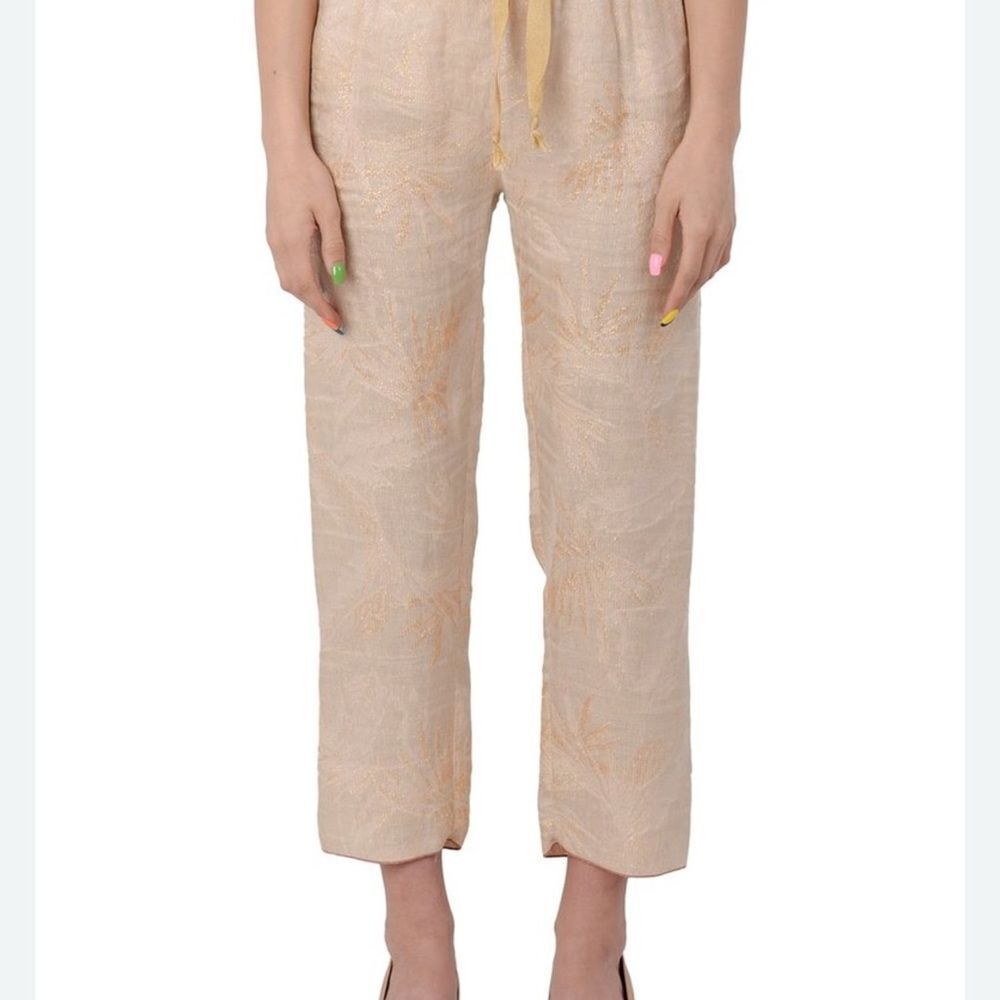 Beige Drawstring Pants‎ - Picture 10 of 10